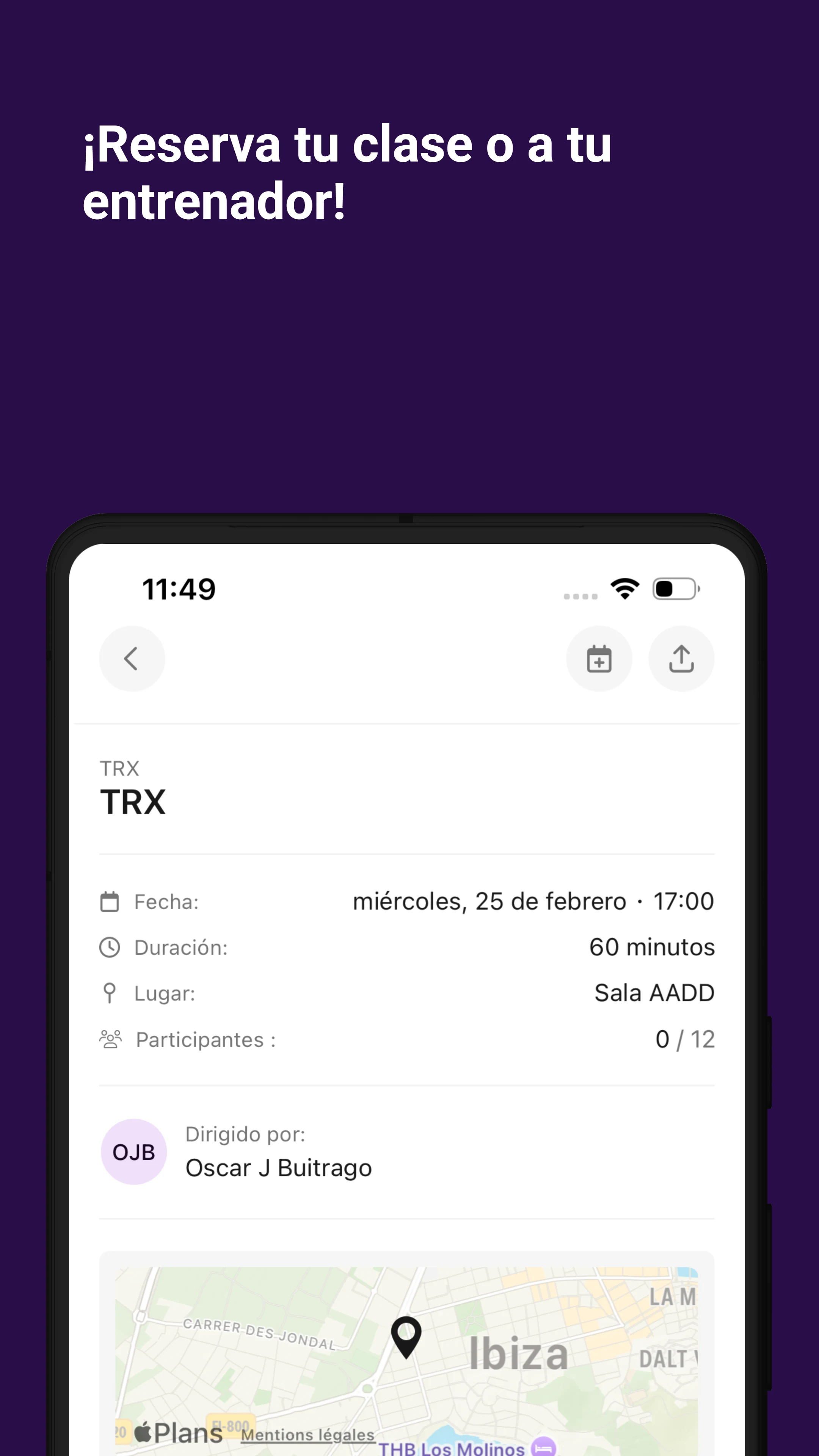 VIP GYM IBIZA screenshot